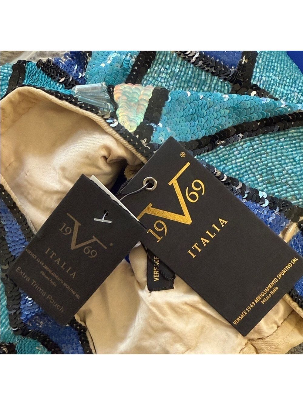 Versace 19.69 Abbigliamento Two-Piece Evening Gown - Picture 5 of 15